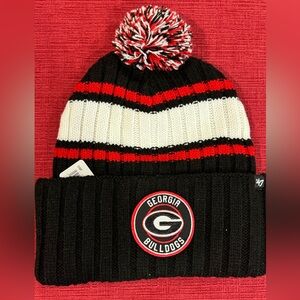 Georgia Bulldogs NWT - Black Plateau Cuff Knit Beanie